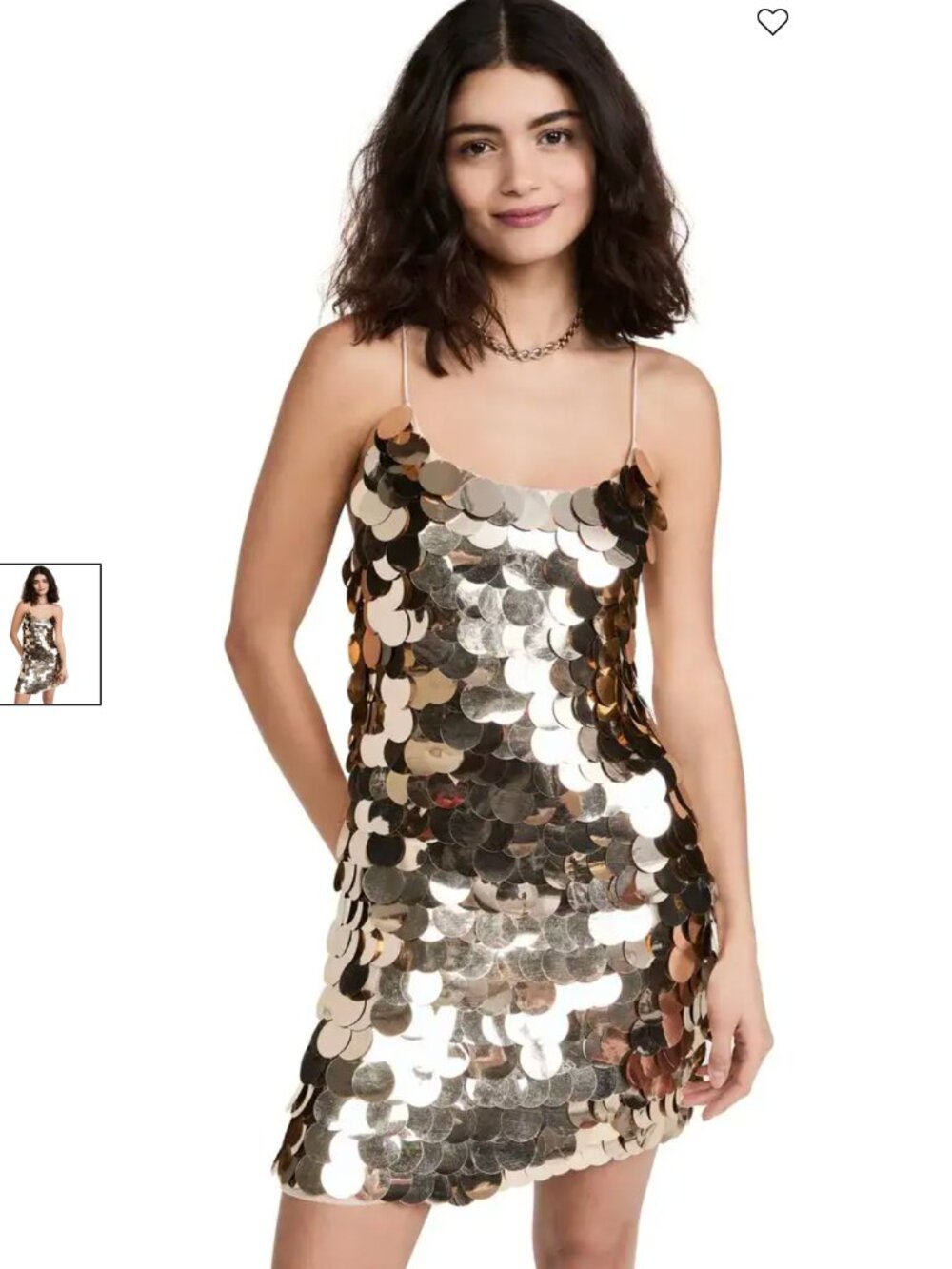 ✨NWT✨ Alice + Olivia CONTESSA Sz 6 Gold Paillettes Mini  ( NWTSz 6 )
